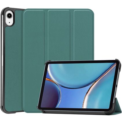 Mobigear Tri-Fold iPad Mini 6 (2021) Funda tipo libro - Verde