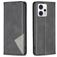 Mobigear Rhombus Slim Motorola Moto G53 5G Funda tipo libro - Negro