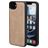 Mobiparts Classic iPhone 17e MagSafe TPU / Cuero sintético Carcasa - Moonstone Beige