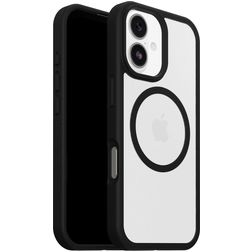 OtterBox React iPhone 17 MagSafe Kova Suojakuori Iskunkestävä - Läpinäkyvä / Musta