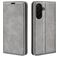 Mobigear Retro Slim Samsung Galaxy A27 Plånboksfodral med sedelfack - Grå