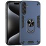 Mobigear Armor Ring Samsung Galaxy M55 Plástico rígido Capa traseira Antichoque com anel - Azul
