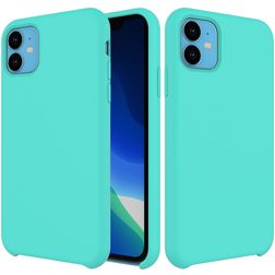 Mobigear Rubber Touch iPhone 11 Silikone Bagsidecover - Turkis