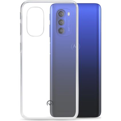 Mobilize Gelly Transparente Motorola Moto G51 5G TPU flexível Capa traseira - Transparente