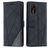 Mobigear Rhombus Samsung Galaxy Xcover 7 Wallet case - Black