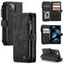 CaseMe C30 iPhone 13 Mini Etui z klapką typu portfel - Czarny