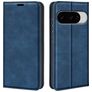 Mobigear Retro Slim Google Pixel 10 Pro Funda tipo libro Cartera - Azul oscuro