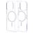 Mobiparts Hardcover Transparente iPhone 16 Pro MagSafe Funda Plástico rígido Carcasa - Transparente