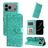 Mobigear Sunflower iPhone 18 Pro Max Funda tipo libro Cartera - Verde