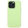Mobigear Rubber Touch iPhone 14 Pro Max Silicona Carcasa - Verde lima