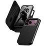 CARE by PanzerGlass Tango Two-in-One iPhone 18 Pro Max MagSafe Capa livro 2 em 1 com capa traseira amovível Carteira - Preto