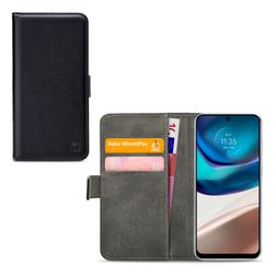 Mobilize Classic Gelly Wallet Motorola Moto G42 Capa livro Carteira - Preto