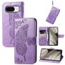 Mobigear Butterfly Google Pixel 8 Cover a libro portafoglio - Viola