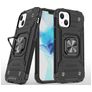 Mobigear Armor Ring iPhone 13 Pro Hard Case Back cover Shockproof with Ring Holder - Black