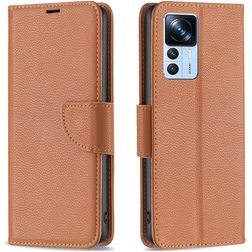 Mobigear Wallet Xiaomi 12T Wallet case - Brown
