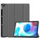 Mobigear Tri-Fold Realme Pad 10.4 (2021) Cover a libro - Grigio