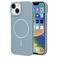 Mobiparts Slim Line iPhone 15 MagSafe Plástico rígido Capa traseira - Sage Green