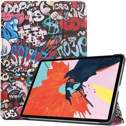 Mobigear Tri-Fold iPad Air 5 (2022) Etui z klapką - Graffiti