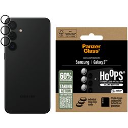 PanzerGlass Hoops Samsung Galaxy S25 Tempered Glass Camera Lens Protector - Case Friendly