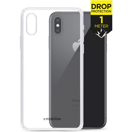 Mobilize Naked Protection Clear iPhone XS Max Hard Case Back cover Shockproof - Clear