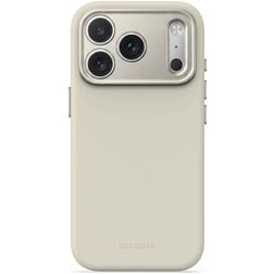 Decoded AntiMicrobial iPhone 18 Pro Silikon MagSafe Etui plecki - Pebble Grey