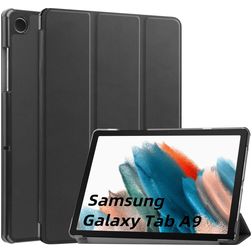 Mobigear Tri-Fold Samsung Galaxy Tab A9 (2023) Cover a libro - Nero