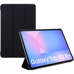 Mobiparts Tri Fold Samsung Galaxy Tab S10 FE Plus Capa livro - Preto