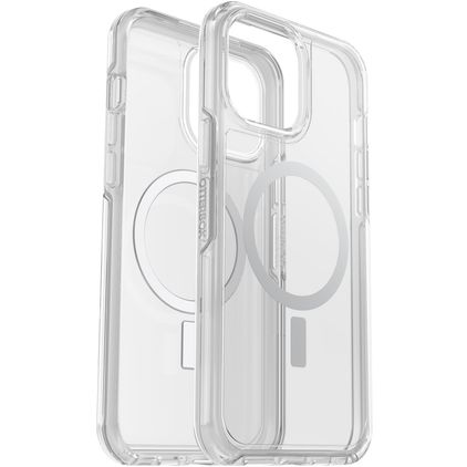 OtterBox Symmetry Plus Transparente iPhone 13 Pro Max MagSafe Funda Plástico rígido Carcasa Antigolpes - Transparente