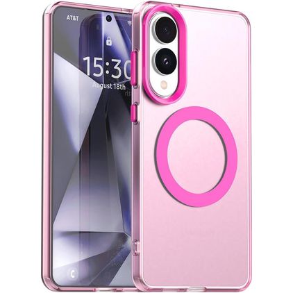 Mobigear Shockproof Samsung Galaxy S25 Edge MagSafe Hardcase Etui plecki - Czerwony