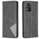 Mobigear Rhombus Slim Motorola Moto E13 Capa livro - Preto