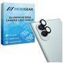 Mobigear Single Samsung Galaxy Z Fold 8 Vidro temperado Protetor de lentes da câmara - Compatível com capas - Preto