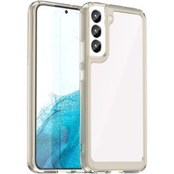 Mobigear Crystal Samsung Galaxy S23 Plus Hard Case Back cover - Clear / Grey