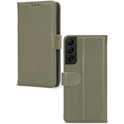 Mobilize Premium Gelly Wallet Samsung Galaxy S22 Lompakkokotelo + Setelitasku - Vihreä