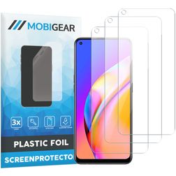 Mobigear OPPO A94 Screen Protector Film - Case Friendly (3-Pack)