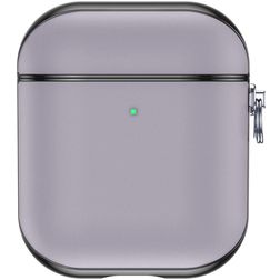 Valenta Snap Apple AirPods 1 Case Genuine Leather - Purple