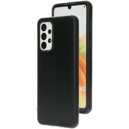 Mobiparts Classic Samsung Galaxy A33 TPU flexível Capa traseira - Matt Black