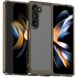 Mobigear Crystal Samsung Galaxy Z Fold 5 Kova Suojakuori - Harmaa