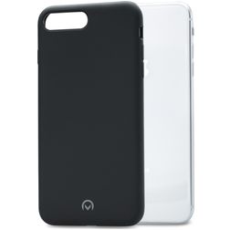 Mobilize Solid iPhone 8 Plus Silikon Zadní kryt - Černá