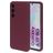 Mobiparts Samsung Galaxy A35 Silicone Capa traseira - Plum Red