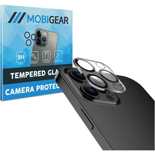 Mobigear iPhone 12 Pro Max Tempered Glass Camera Protector - Case Friendly