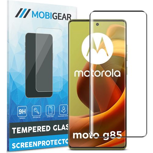 Mobigear Premium Motorola Moto G85 Panssarilasi Näytönsuoja - Suojakuoren kanssa yhteensopiva