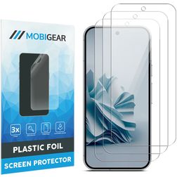Mobigear Google Pixel 9 Skærmbeskytter Folie - Case Friendly (3-pak)