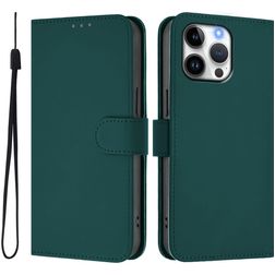 Mobigear Urban Wallet iPhone 16 Pro Max Lompakkokotelo + Setelitasku - Vihreä