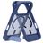 Mobiparts Hardcover iPhone 18 Pro MagSafe Hardcase Back cover con supporto - Satin Blue