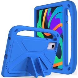 Mobigear AeroArmor Lenovo Tab P12 Funda infantil para tablet con asa + Portalápices - Azul