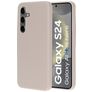 Mobiparts Samsung Galaxy S24 Silikon Zadní kryt - Soft Salmon