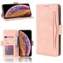Mobigear Slide Wallet iPhone 11 Cover a libro portafoglio - Rosa