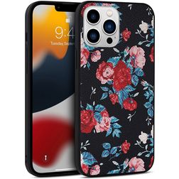 Mobigear Flowers iPhone 14 Plus Tvrdý plast Zadní kryt - Model 2