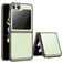 Mobigear Crystal Samsung Galaxy Z Flip 5 Fodral Hårdplast Skal - Transparent / Grå