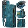 CaseMe 008 iPhone 12 Pro Max Case Detachable 2-in-1 Wallet Case Wallet - Blue